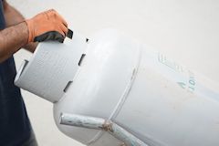 חלוקת מכלי גז ביתי