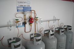 התקנות מערכות גז בטיחותיות